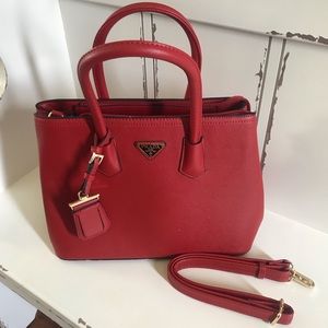 Red Prada Purse